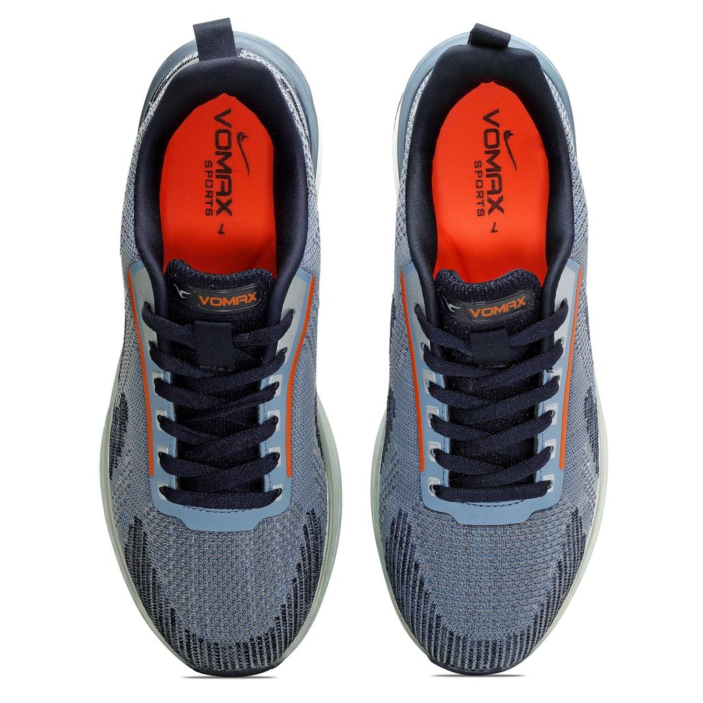 VOMAX SPORTS Stalino-02 Men's Sport Shoes Breathable & Lightweight Flyknit Upper Lace up Walking, Road Running Shoes