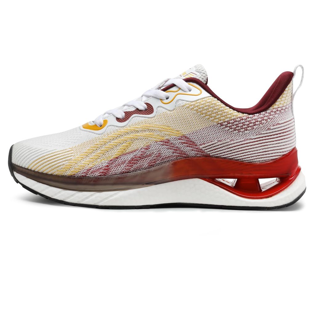 VOMAX SPORTS Stalino-01 Flynit Breathable Upper Running/Casual Lightweight Walking, Running, Gym Shoes for Men