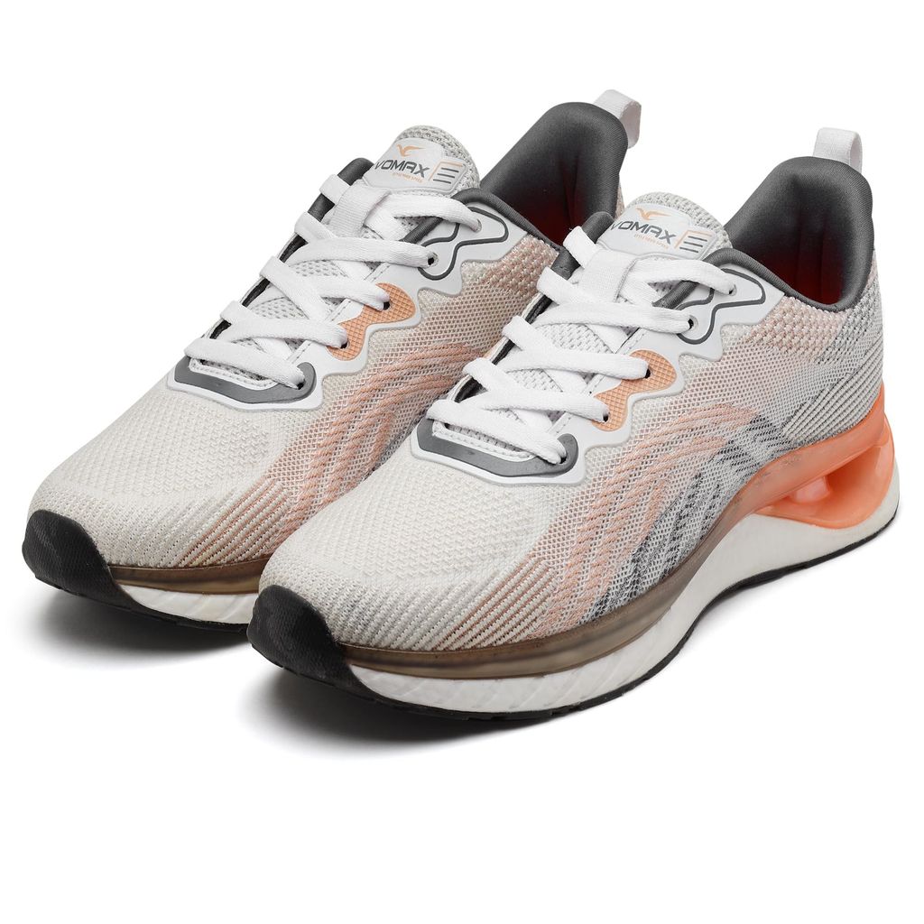 VOMAX SPORTS Stalino-01 Flynit Breathable Upper Running/Casual Lightweight Walking, Running, Gym Shoes for Men