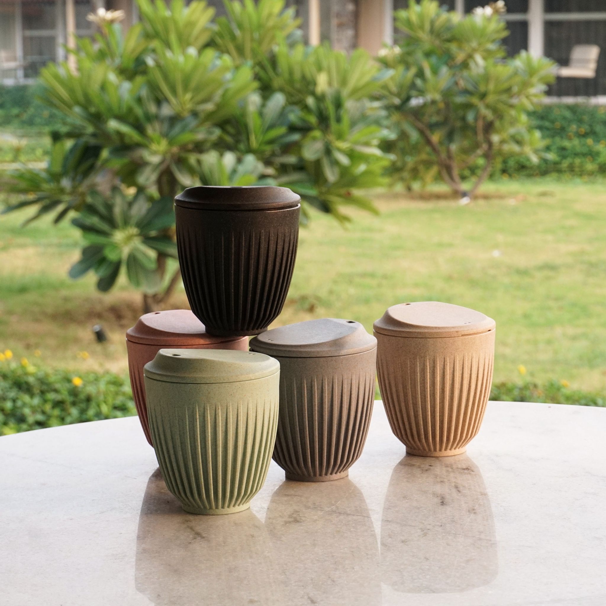Bestselling Set of Five Mugs | Travel Edition