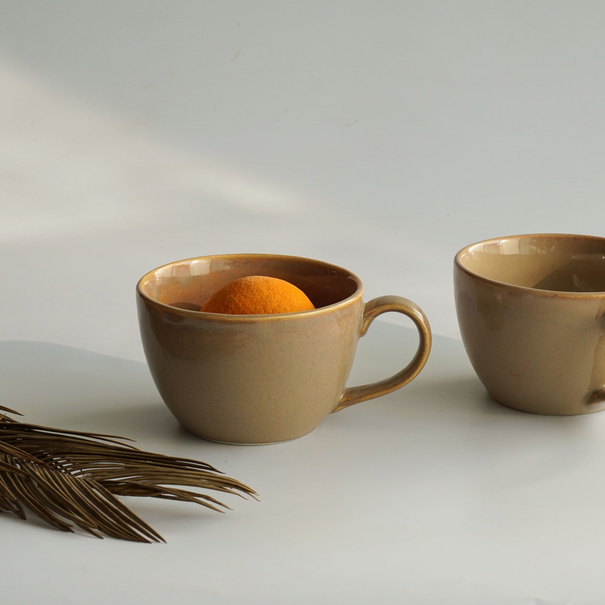 Mustard Honey Jumbo Breakfast Mug