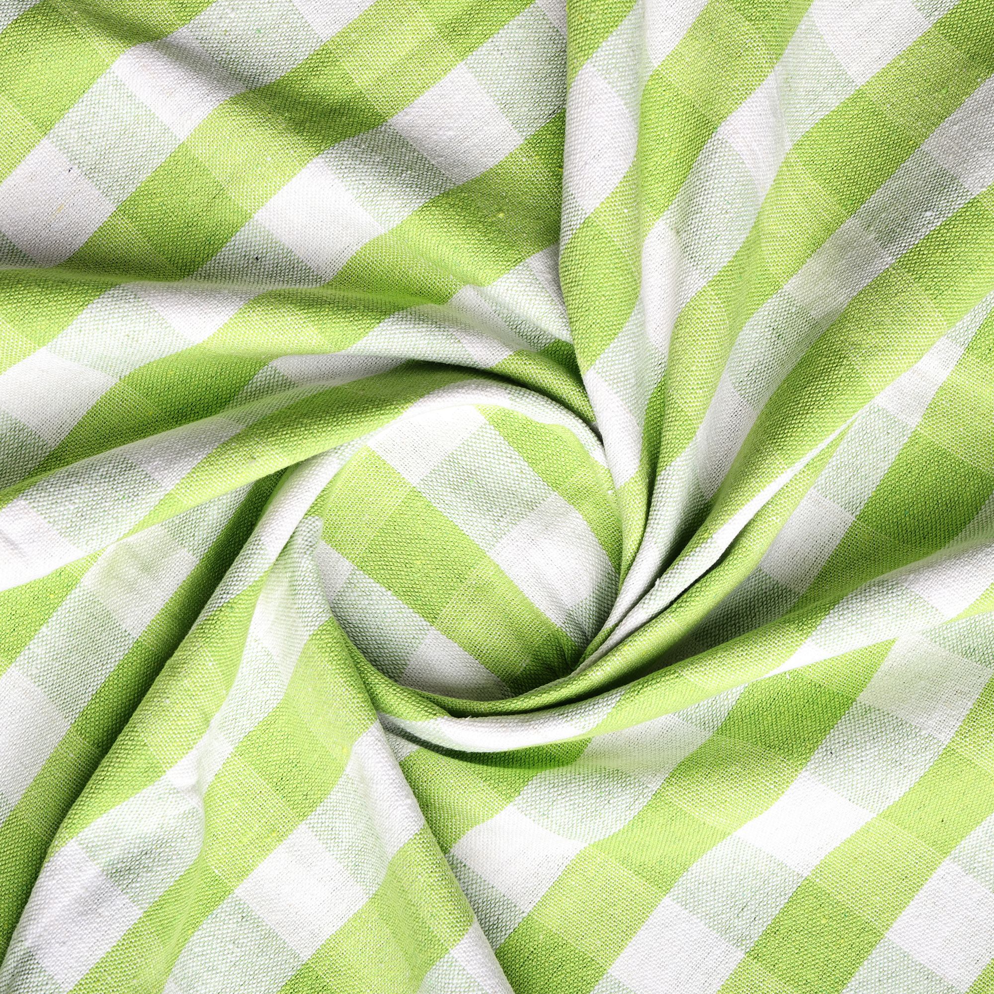 SME Handloom Cotton Bath Towels 250 GSM Durable, Comfort Bath Towel for Men and Women Towels for Bath Large Size Combo Pack of 2 (Green)