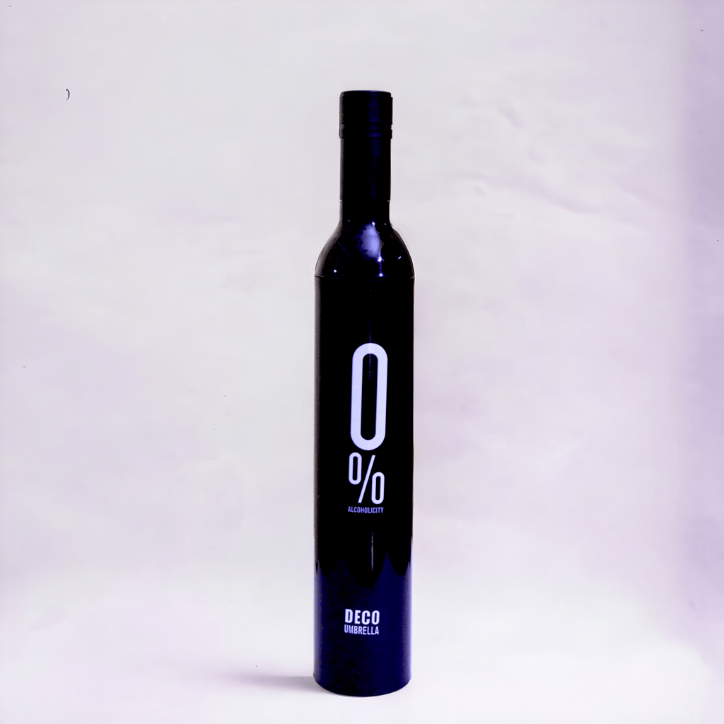 Wine Bottle Shape Mini Compact Foldable Umbrella with Plastic Case (Multi Color, Pack of 1)| Manual lift Folding Portable Umbrella with Bottle Cover for UV Protection & Rain - Stationery | Buy online on ZillyBuy