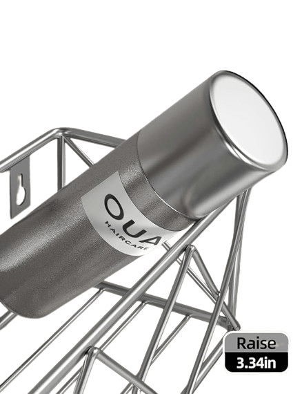 Nexum Multipurpose Bathroom Rack/Bathroom Shower Caddy/Bathroom Organizer/Kitchen Rack Stainless Steel Wall Shelf (Number of Shelves - 2, Silver)