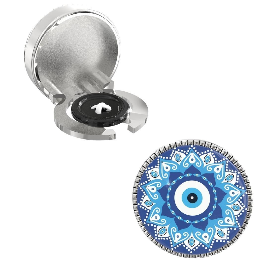 The Smart Buttons - Shirt Button Cover Cufflinks for Men - OM Style