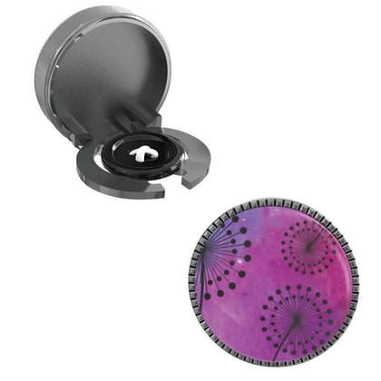 The Smart Buttons -  Shirt Button Cover Cufflinks for Men - Shades Of Purple Style
