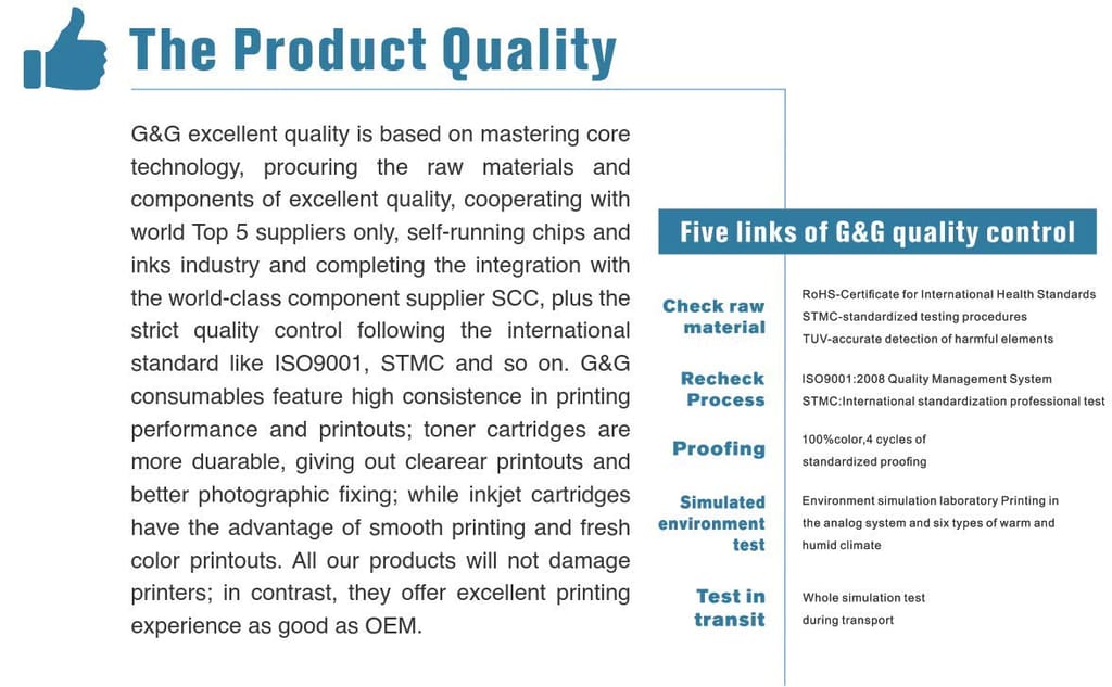 G&G 12A Compatible Black Toner Cartridge (HP 12A Q2612A) - Replaces HP Cartridges for Laser Printers