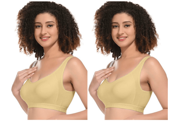 Bodymist Women Non Padded T-shirt Bra pack combo, Daily wear bras