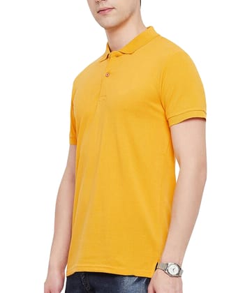 Men's Regular Fit Polo Neck Half Sleeve Solid Casual T-Shirt | Polo T-Shirt for Men