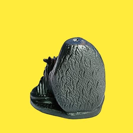 Handcrafted Adiyogi Smoke Fountain with Shivling and Trishool: 10 Free Backflow Scented Cone Incenses and Dhoop Stand Included.