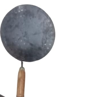Patwari Arts 9-Inch Iron Tawa: The Ultimate Tool for Perfect Roti/Chapathi Cooking.