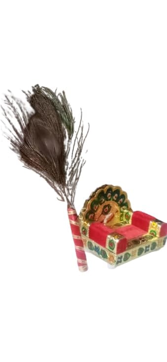 Wooden Laddu Gopal Singhasan Collection for Your Pooja Mandir Size 0-3.