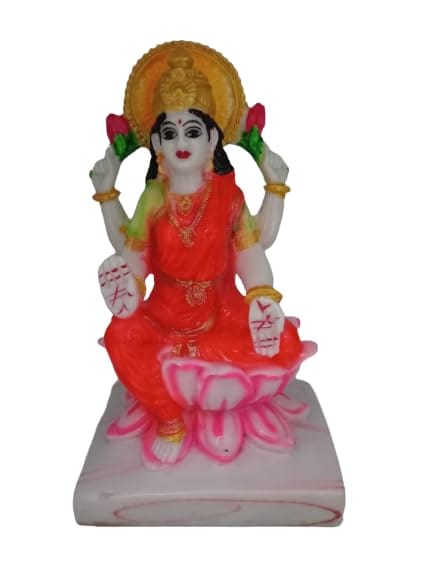 The Lord Laxmi, Ganesha, Saraswati MATA, Murti Combo Set of 3 Crafted Elegancantly, Durability, and Versatility