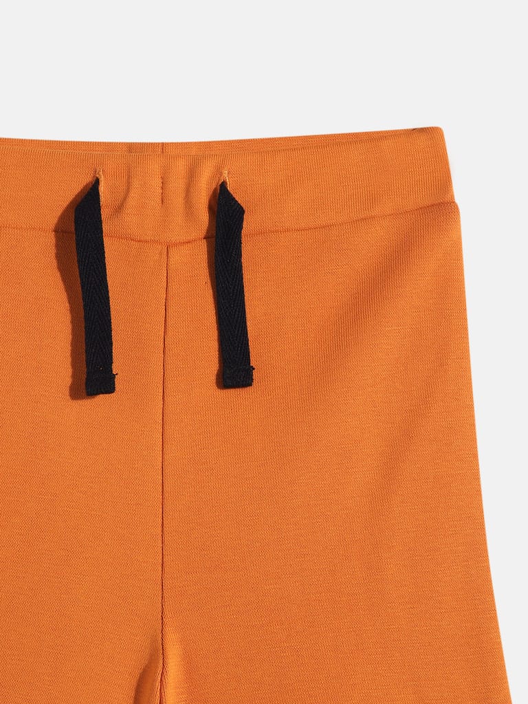 Girls Orange Shorts