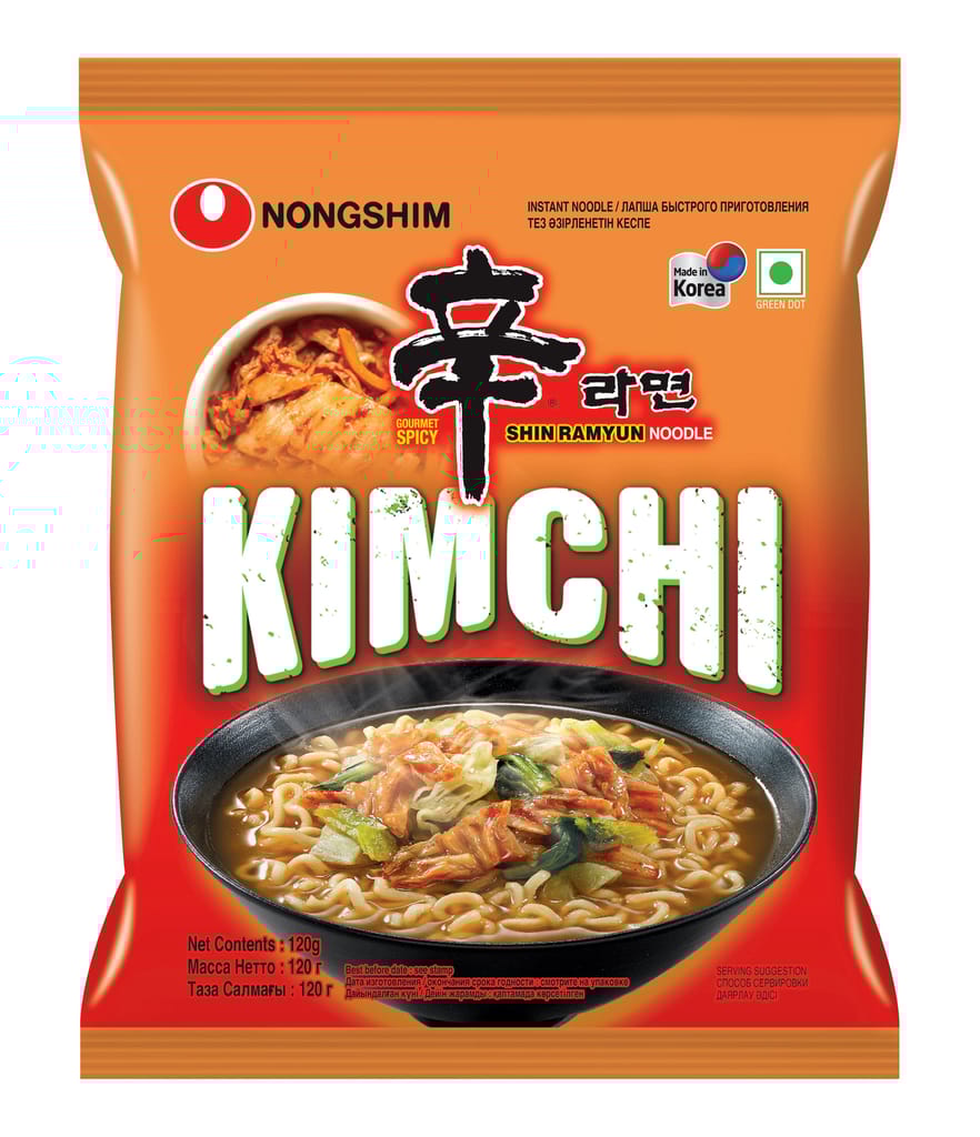 Nongshim Shin Kimchi (5 in 1) 600 gm Pouch Pack