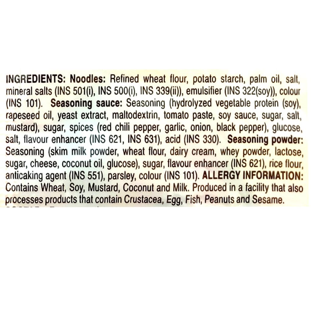 Nongshim Shin Ramyun Stir Fry Noodles with Cheese (5 in 1) 680gm Pouch Pack