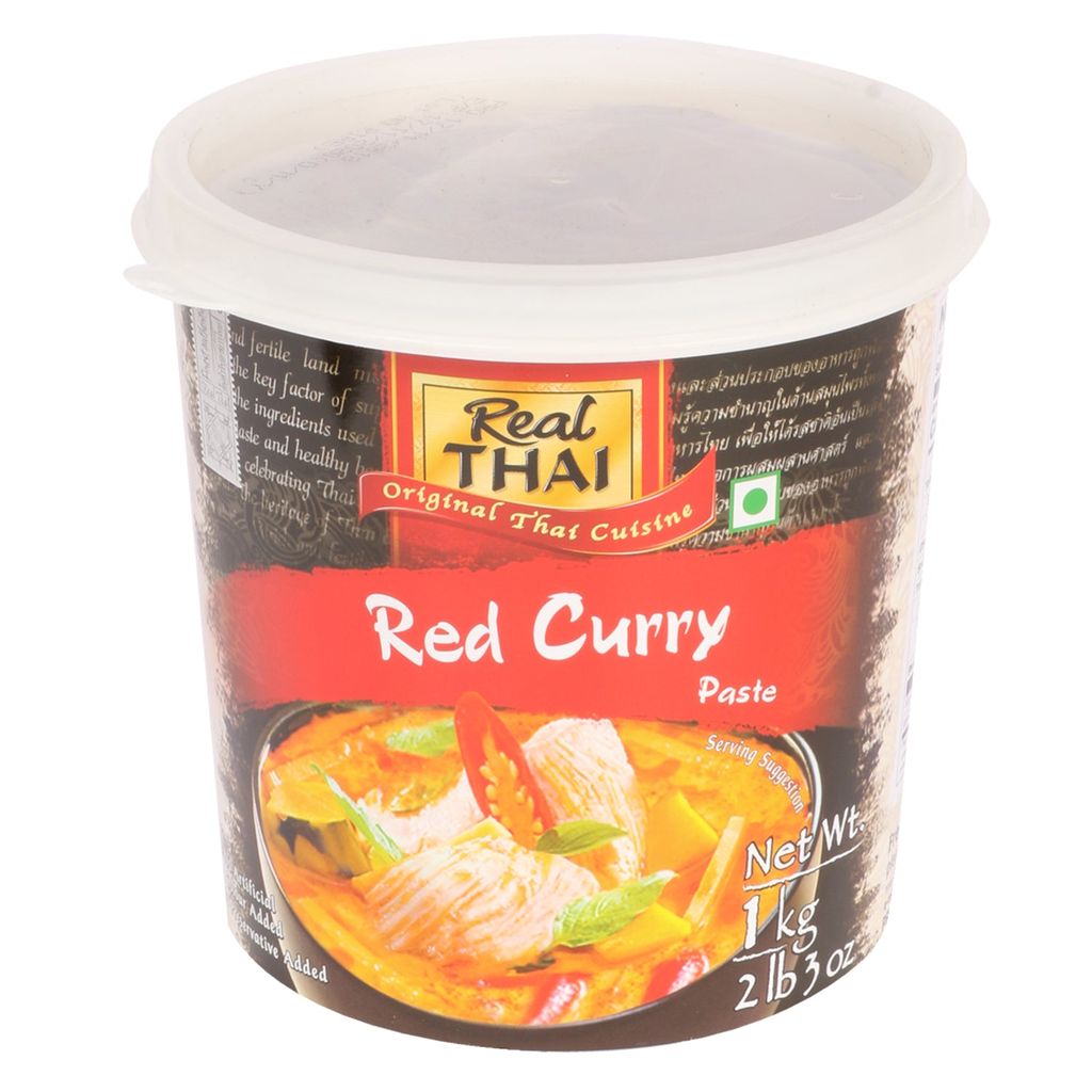 Real Thai Red Curry Paste 1 Kg Pet Jar