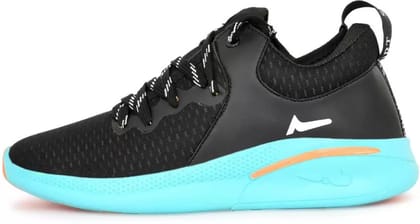WOYAK Men Mesh Lace-Up Walking Running Jogging Breathable Shoes
