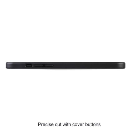 Memumi Lord Howe Series Canvas Back Cover Case for Apple iPhone 12 Pro Max - Black (6.7")