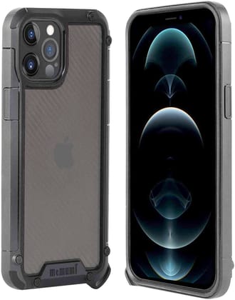 Memumi Armour Back Cover Case for Apple iPhone 12/12 Pro Drop/Shockproof Semi Trans-White - (6.1") Memumi Armour Back Cover Case for Apple iPhone 12/12 Pro Drop/Shockproof Semi Trans-White - (6.1")