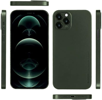 Memumi Slim Series Ultra Thin 0.3mm Back Cover for Apple iPhone 12 Pro - Green (6.1")