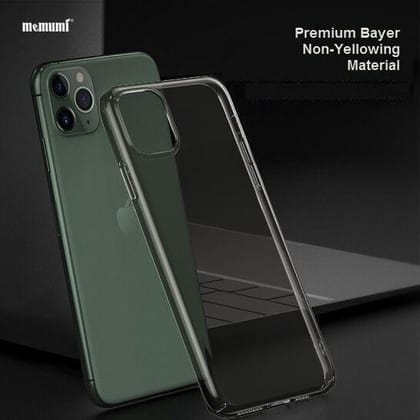 Memumi Brilliant Series Thin Fit Hard Back Cover for Apple 11 Pro Semi Transparent Black (5.8")