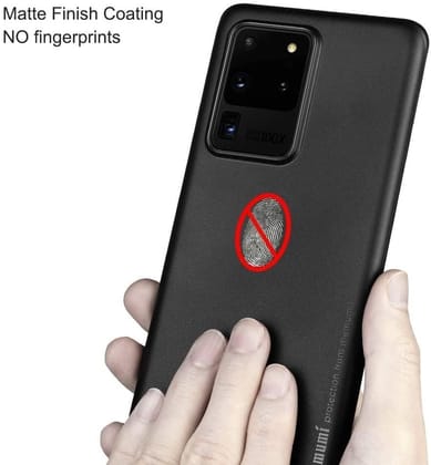 Memumi Slim Series Ultra Thin 0.3mm Back Cover for Samsung Galaxy S20 Ultra - Black (6.9")
