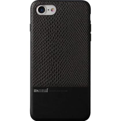 Memumi Heroic Series Back Cover for Apple iPhone 7/8,  Shockproof - Black (4.7")