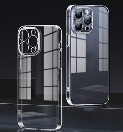 Memumi Brilliant Hard Back Cover for Apple iPhone 15 (6.1") - Transparent