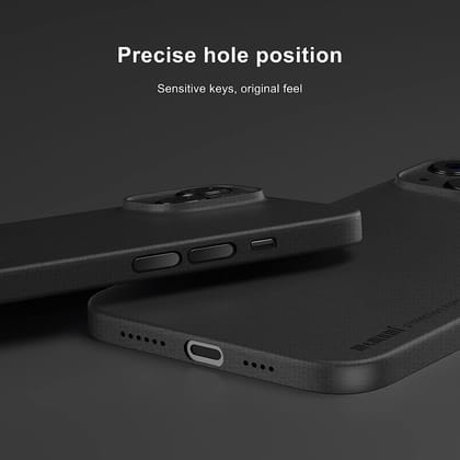 Memumi Ultra Slim 0.3mm Back Cover Case for Apple iPhone 14 (6.1") - Black