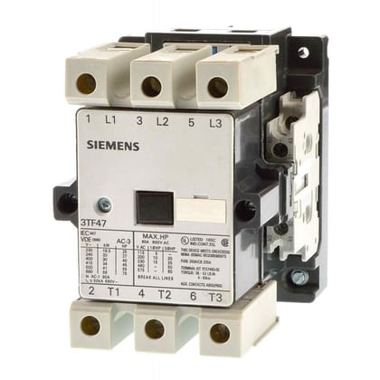 Siemens Sicop 63A 230V 2NO+2NC Triple Pole Contactor, 3TF47020AP0ZA01