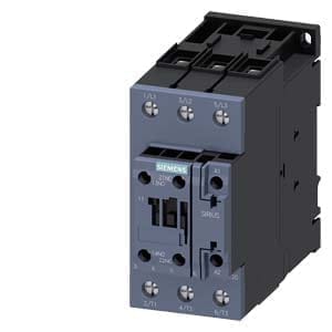 Siemens Contactor 65A- 30 Kw- 1No+1Nc- 230V Ac 50Hz- 3P- Size S2- Screw Terminal - 3RT20371AL20