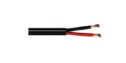 Polycab 4 Sqmm, 2 core Pvc Insulated & Sheathed Copper Flexible Cable Black  (100 Meters)