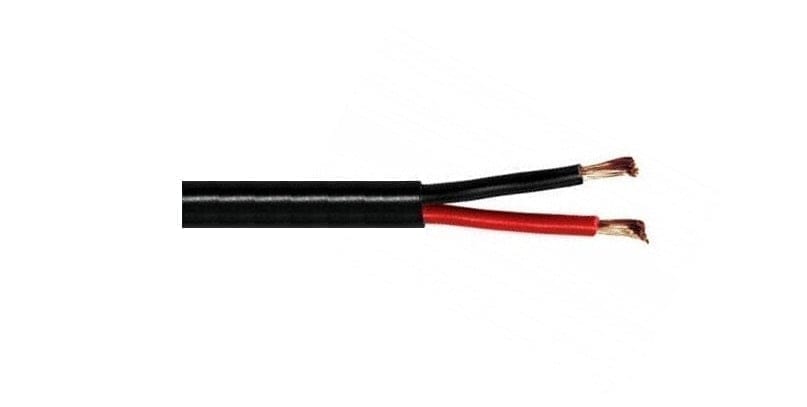 Polycab 4 Sqmm, 2 core Pvc Insulated & Sheathed Copper Flexible Cable Black  (100 Meters)