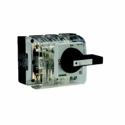 Siemens 3KL82211TA00-125A TP SDF 690V-50Hz OPEN EXEC. DIN TYPE HRC FUSES FOR MOTOR PROT.