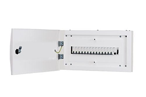 Siemens 8GB32102RC08 - 8 WAY 8 MODULE SPN METAL DOUBLE DOOR DBs- IP 43: