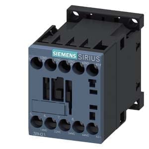 Siemens 3RH21311BF40 - 10A 110V DC 3NO+1NC SIRIUS AUXILIARY CONTACTOR