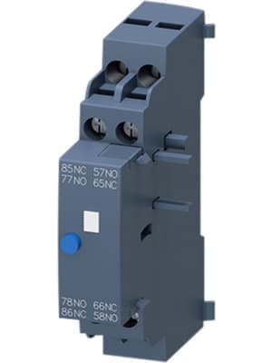 Siemens 3RV29211M - ALARM CONTACT 1NO+1NC EAR FOR O/L TRIP & S/C TRIP- 3RV INNOVATION SERIES MPCB ACCESSORY