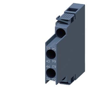 Siemens 3RH29211DA20 -SIZE:S00/S0/S1/S2;2NO AUX. SWT.BLOCK ON LEFT & RIGHT