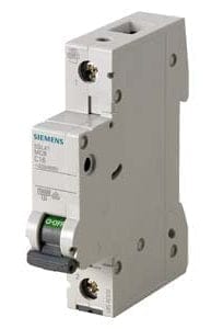 Siemens 5SL41637RC - 63 AMP ONE POLE 10kATYPE C MINIATURE CKT. BREAKER