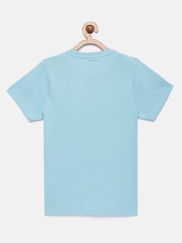 Boys Printed Round Neck T-shirt