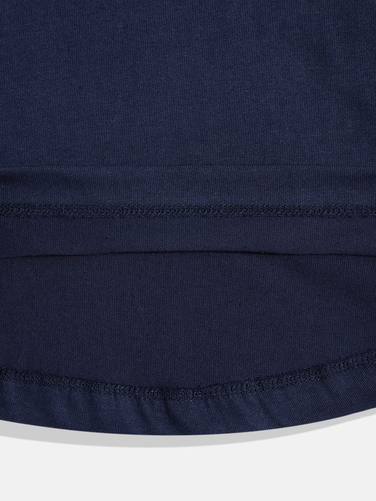 Girls Extended Sleeves Pure Cotton Crop Top