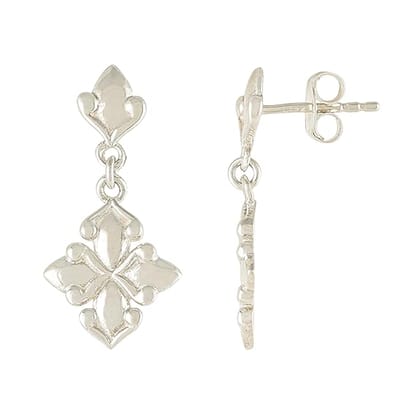 Vijayshree Sovani Designs 92.5 Sterling Silver Floral Magic Necklace Earrings Set | 925 Silver Neckpiece for Women & Girls | Special Unique Gifts for Her