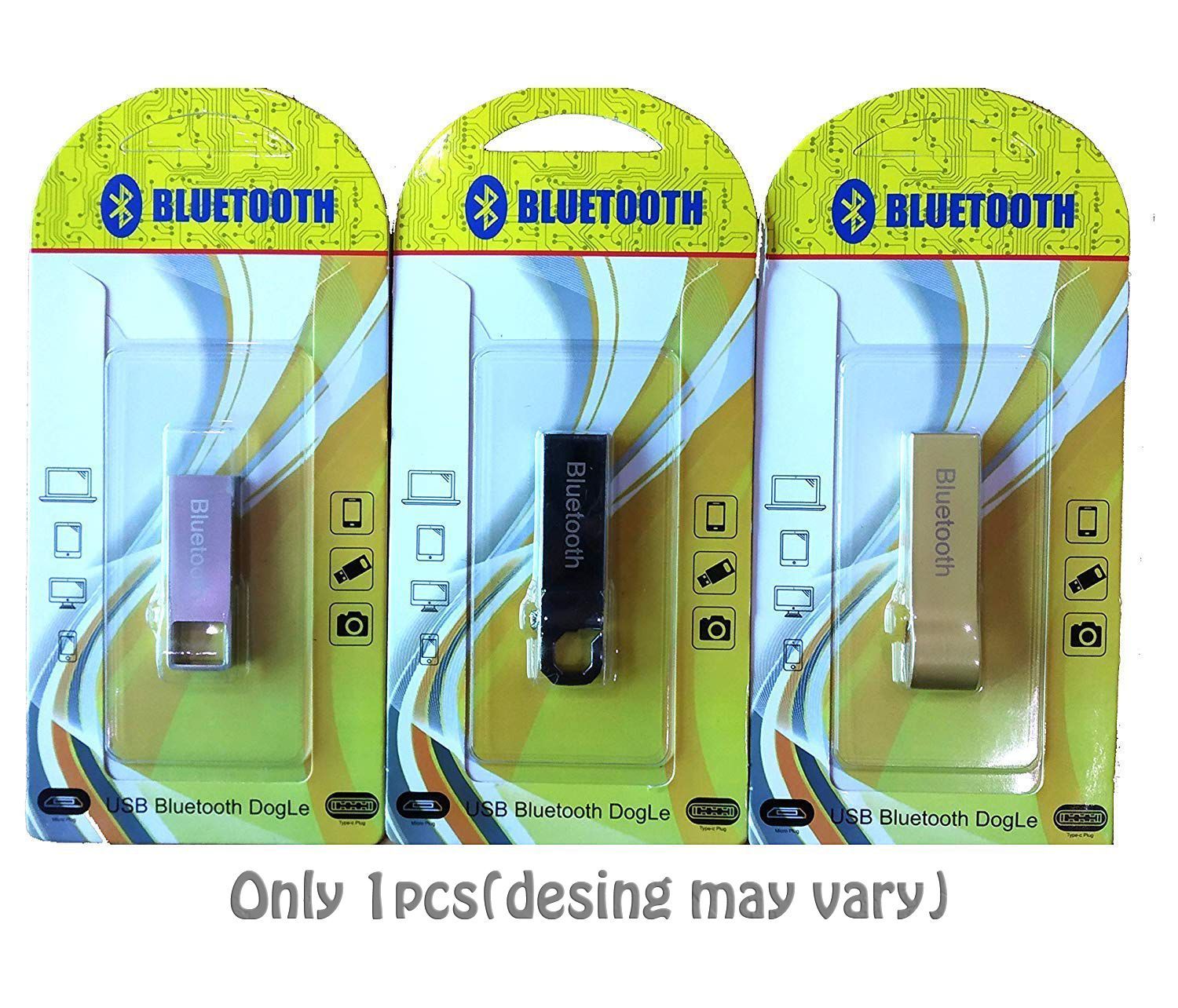 XBLAZE METEL USB BLUETOOTH DONGEL RECEIVER-ONLY ONE PIECE AND DESING WILL VARY