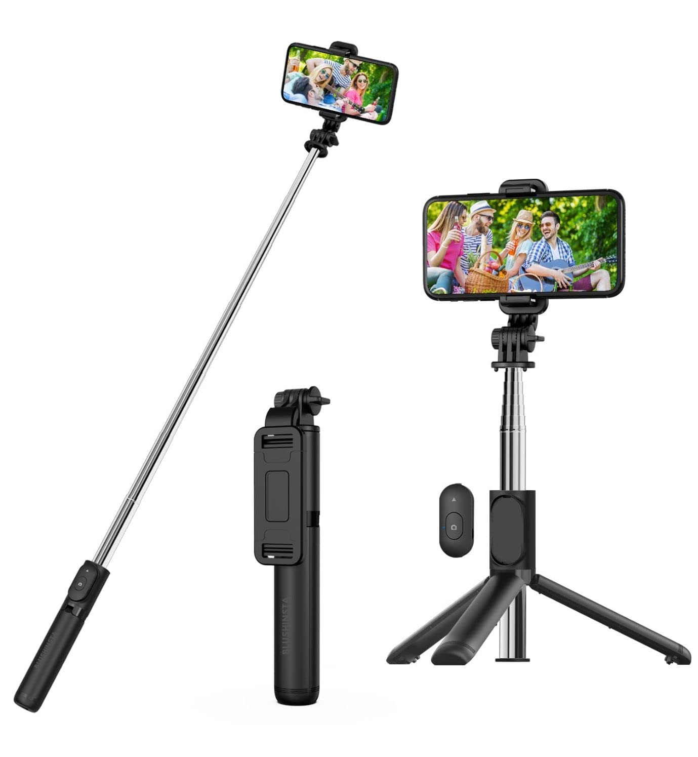 XBLAZE Q07 BLUETOOTH INTEGRATED SELFIE STICK