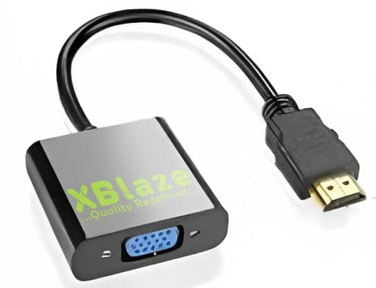 XBLAZE HDMI To VGA Converter (Black)