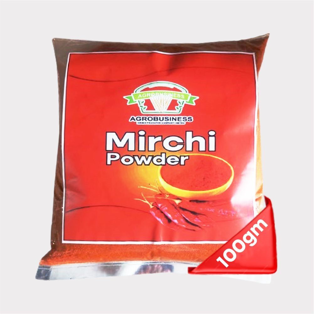 Red Chilli Mirch Powder 100 gm – Agrobusiness Krishi Producer: Spicy, Pure & Farm-Fresh Flavor in Every Pinch! (pack of 3)