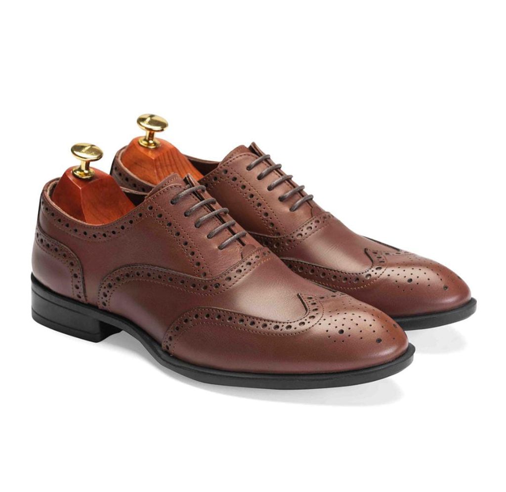 Genuine Leather Brogues Shoes