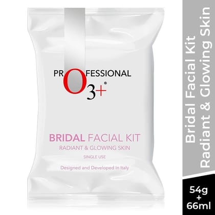 O3+ Bridal Facial Kit for Radiant & Glowing Skin (54 gm+66 ml) + O3+ Bridal Facial Kit Vitamin C Glowing Skin (67 gm+69 ml) + O3+ Shine & Glow Facial Kit For Instant Glow (32 gm+6 ml) Pack of 3