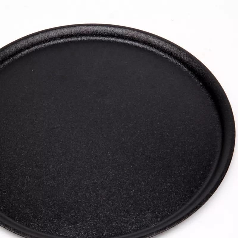 PREETCOOKWARE Pre-Seasoned Cast Iron Tawa for Dosa/Chapathi | 23.5 cm/11 inch, 2.3kg | Induction Friendly | Naturally Nonstick, 100% Pure & Toxin-Free, No Chemical Coating